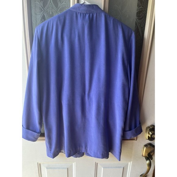 VTG City Girl Petites 3 Piece Skirt Vest Blazer Set Large 90s Neon Womens - Picture 13 of 16